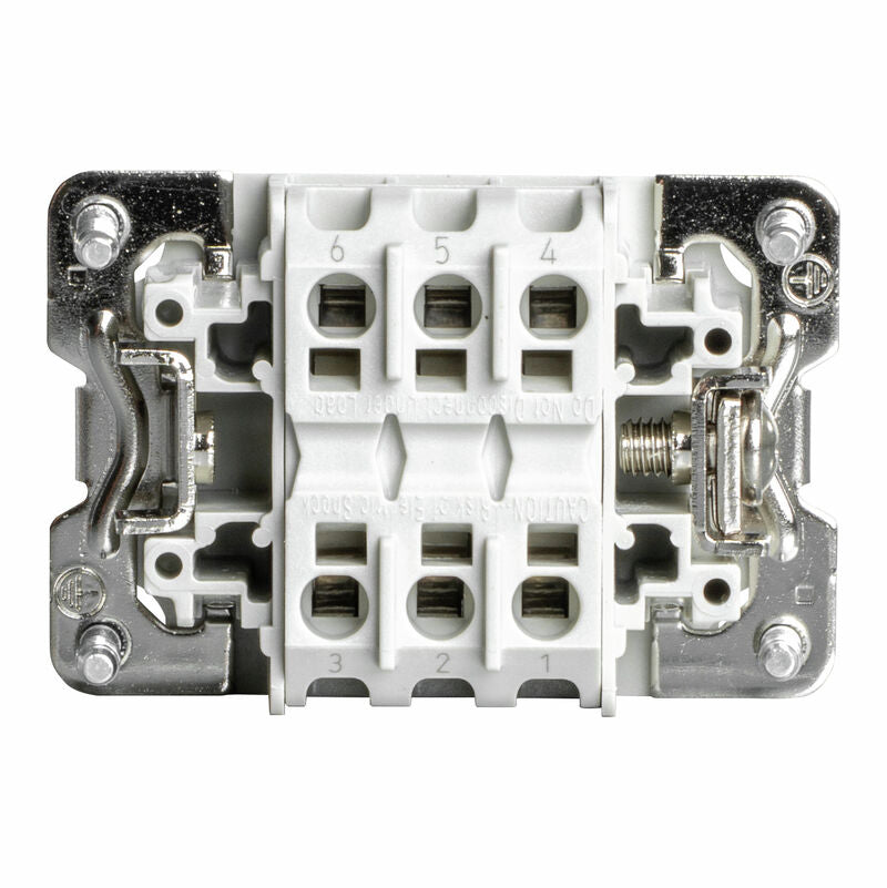 CONECTOR HDC HE 6 MP 6 POLOS MACHO 24A PUSH IN - 1873530000
