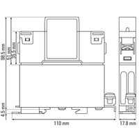 RELE ESTADO SOLIDO PSSRN K 24VDC 1Z K 600VAC 30A Ref 2986900000