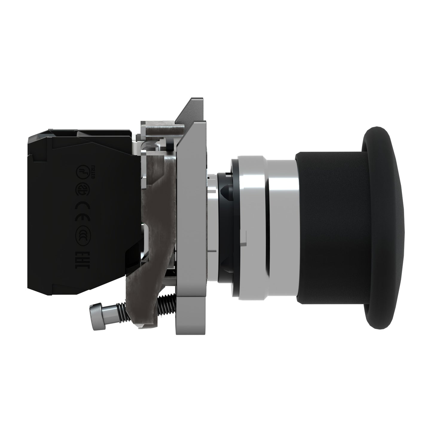 Pulsador Hongo Negro 22mm 1NA XB4BC21