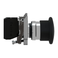 Pulsador Hongo Negro 22mm 1NA XB4BC21