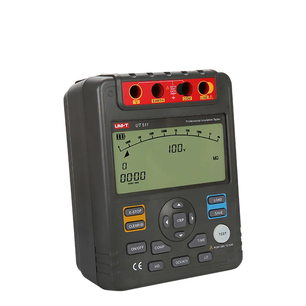 Medidor de resistencia de aislamiento digital UNI‑T UT511 / UT‑511 – Código 2715014UT
