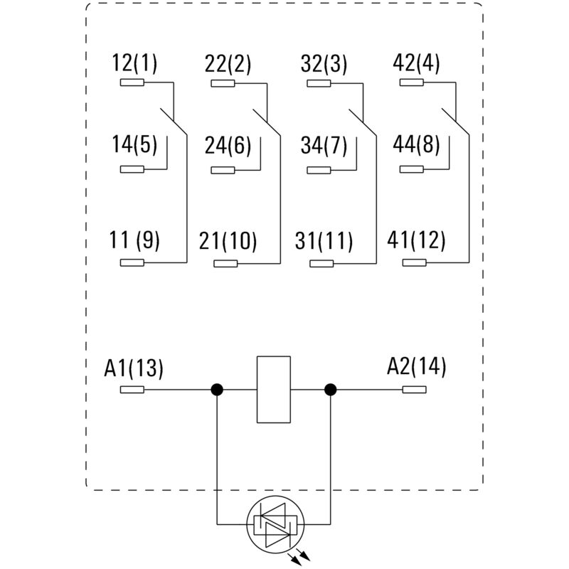 RELÉ DRM570024LT - 7760056097