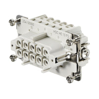 CONECTOR HDC HE 10 FS 10 POLOS HEMBRA 16A TIPO TORNILLO  - 1204100000