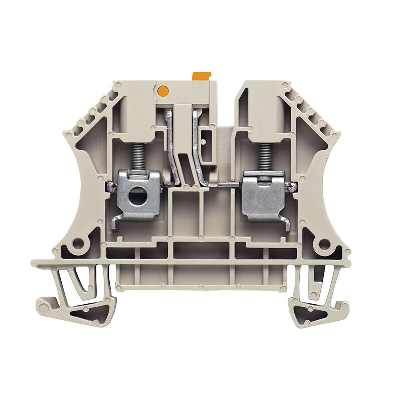 BORNE CONEXION POR TORNILLLO 4MM WTR BEIGE - 7910180000