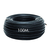 Cable Eléctrico ASCABLE-RECAEL 2,5 mm² H07Z1-K Negro 100 m – Libre de Halógenos, Certificado
