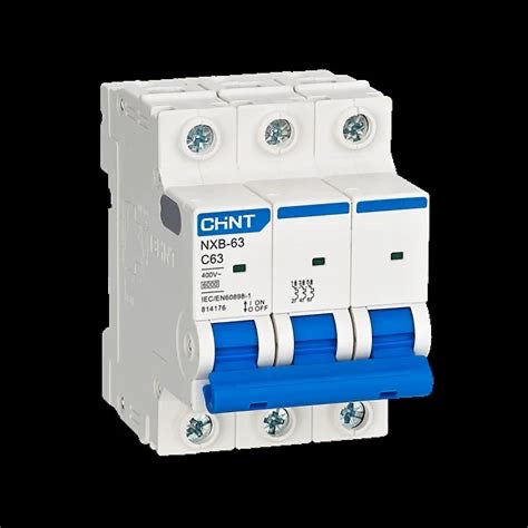 Interruptor Automático CHINT NXB-63 3P 6A 6kA Curva C – Código 070103006CH