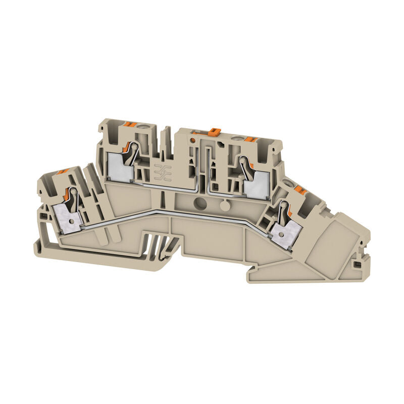 BORNE PUSH IN A2T 4MM DT-FT BEIGE - 2831520000