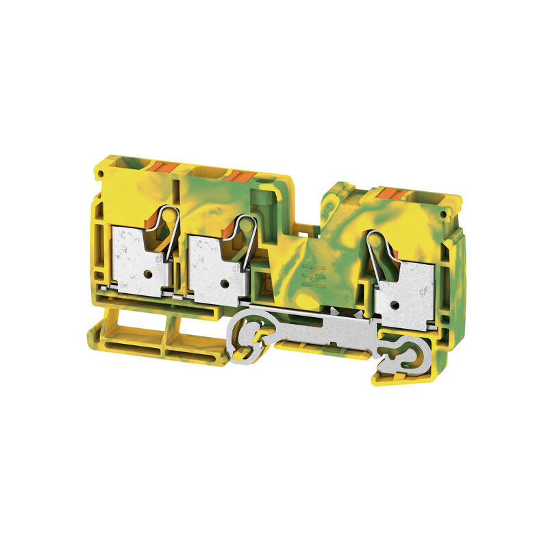 BORNE TIERRA PUSH IN A3C 10 PE 10MM VERDE/AMAR - 2490590000