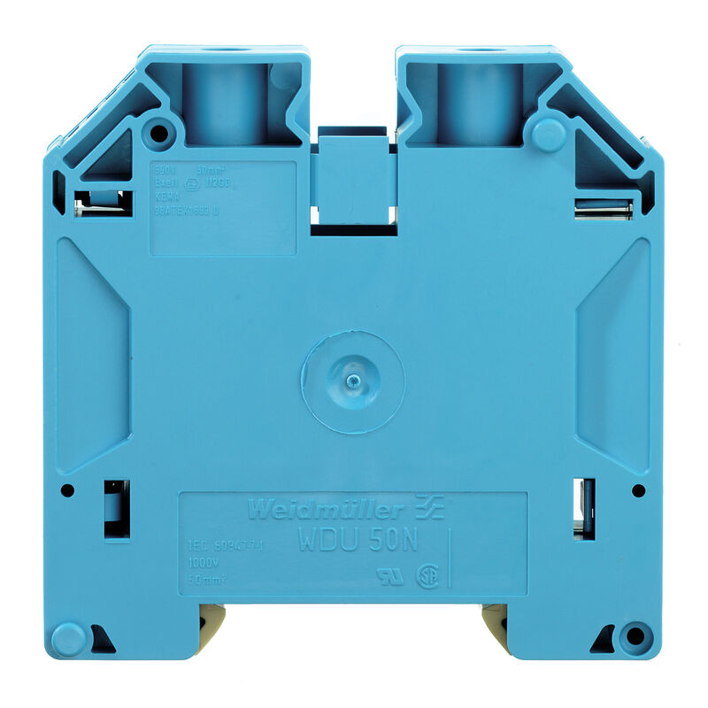 BORNE CONEXION POR TORNILLO WDU 50MM  50N AZUL - 1820850000