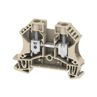 BORNE CONEXION POR TORNILLO WDU 10MM BEIGE - 1020300000