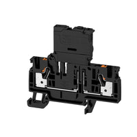 BORNE PORTA FUSIBLE PUSH IN AFS 4MM 2C 10-36V BK NEGRO - 2429870000