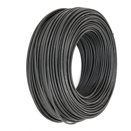 Cable Eléctrico ASCABLE-RECAEL 2,5 mm² H07Z1-K Negro 100 m – Libre de Halógenos, Certificado