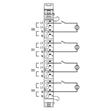 UR20-4DI-2W-230V-AC - 1550070000