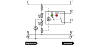 DESCARGADOR DE SOBRETENSION VPU III R 24V/4KV AC/DC - 1351580000