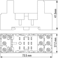BASE PORTA RELES SCM-I 3CO N 10A - 8869410000