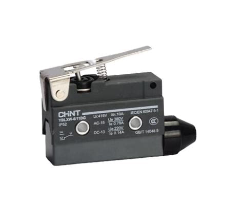 Microinterruptor CHINT YBLXW-6/11DG SPDT con Palanca de Bisagra Corta – Código YBLXW-6/11DG ￼
