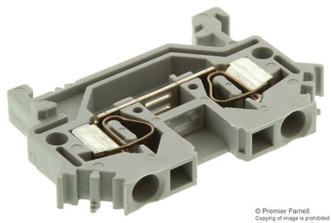 Bloque de Terminales WAGO 281-601 de Paso 2 Conductores 4 mm² 800 V 32 ...