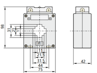 Transformador de Corriente CHINT BH‑0.66 30I B 150/5 A Clase 0.5 – Código 2901015CH