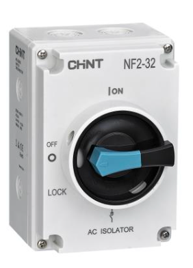 Seccionador a Caja CHINT NF2-80/3BO 80A 3 Polos AC-23A 415V – Código 171232080CH