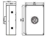 Seccionador a Caja CHINT NF2-80/3BO 80A 3 Polos AC-23A 415V – Código 171232080CH