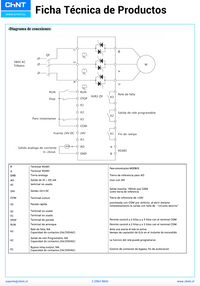 Partidor Suave CHINT NJR2-75ZX 380V 143A 75kW con Bypass Control 230V – Código 11171143CH