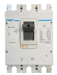 Interruptor Termomagnético CHINT NM8N-800H 3P 800A 415V 0.7–1In – Código 07023020800CH