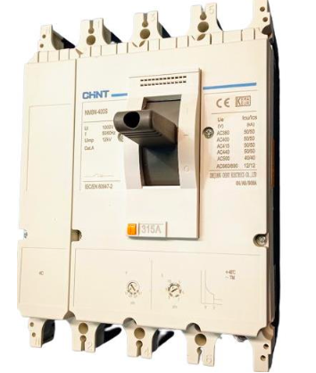 Interruptor Termomagnético CHINT NM8N-400S 4P 315A 415V 50kA 0.7–1In – Código 07024040315CH