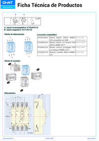 Interruptor Termomagnético CHINT NM8N-125S 4P 20A 415V 50 kA – Código 07024020020CH