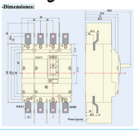 Interruptor Termomagnético CHINT NM8N-125S 4P 20A 415V 50 kA – Código 07024020020CH