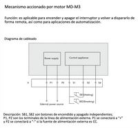 Mecanismo de Accionamiento Motorizado CHINT MD-M3 D3/A1 para NXM(S)-320(250) DC220V/AC230V – Código 072120734CH