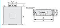 Condensador Trifásico CHINT BKMJ 40 kVAR 400V 50Hz Tipo Caja – Código 15034040CH