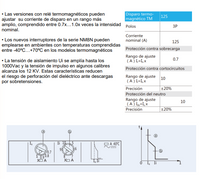 Interruptor Termomagnético CHINT NM8N-125C 3P 125A 415V 36 kA – Código 07023020125CH