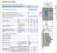 Interruptor MCCB CHINT NXM-160S 4P 150A 36kA Fijo – Código 07212430150CH