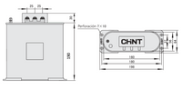 Condensador Trifásico CHINT BZMJ 15 kVAR 400 V 50 Hz – Código 150315040CH