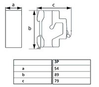 Interruptor Modular CHINT NBP-63R 4P 63A 15kA a Riel DIN – Código 07030463CH