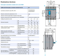 Interruptor MCCB CHINT NXM-63S 4P 25A 25kA Fijo – Código 07212420025CH