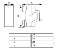 Interruptor Termomagnético CHINT NBP-63R 4P 10A 15kA – Código 07030410CH