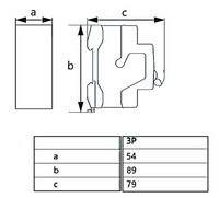 Interruptor Termomagnético CHINT NBP-63R 4P 25A 15kA – Código 07030425CH