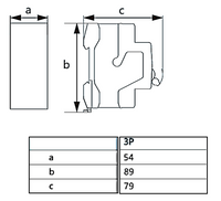 Interruptor Termomagnético CHINT NBP-63R 4P 40A 15kA – Código 07030440CH