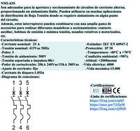 Interruptor Automático MCCB CHINT NM1-63S 3P 25A 15kA Fijo – Código 072131225CH