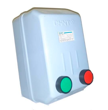 Partidor Directo CHINT NQ2-15P/3 11 kW 25 A 220 V AC en Caja IP40 sin Relé Térmico – Código 110725221CH