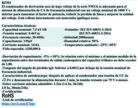 Condensador Trifásico CHINT BZMJ 7,5 kVAR 400 V 50 Hz Tipo Caja – Código 150307540CH