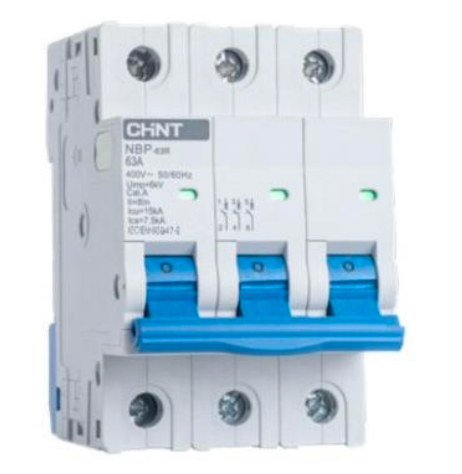 Interruptor Termomagnético CHINT NBP-63R 3P 50 A 15 kA – Código 07030350CH