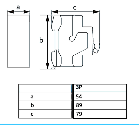 Interruptor Termomagnético CHINT NBP-63R 3P 63 A 15 kA – Código 07030363CH