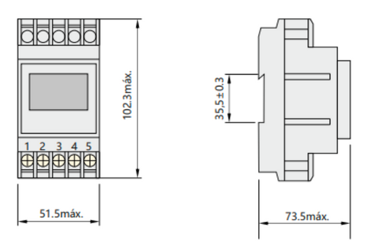 Interruptor Horario Digital Semanal CHINT KG10D-1Z 16 Programas 1NA/1NC – Código 271203CH
