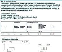 Relé de Mínima Tensión CHINT S.H.R 230V AC para Interruptores NM1-225/250 – Código 072102325CH