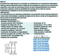 Relé Térmico CHINT NR2-93 55–70A para Contactor NC1 40–95A – Código 05011700CH