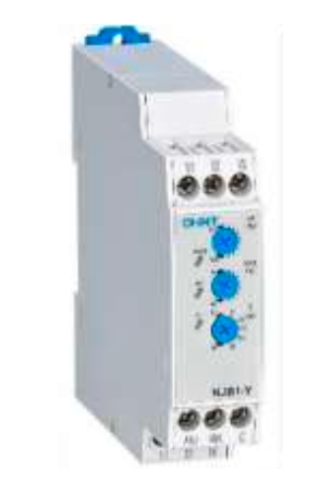 Relé Monofásico de Sub/Bajo Voltaje CHINT NJB1-Y3/C 60–600V AC/DC Alimentación 220V – Código 0506001CH