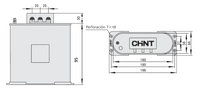 Condensador Trifásico CHINT BZMJ 0.4-5-3 5 kVAR 400 V 50 Hz Tipo Caja – Código 150305540CH