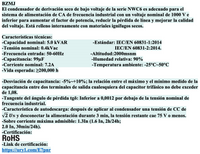 Condensador Trifásico CHINT BZMJ 0.4-5-3 5 kVAR 400 V 50 Hz Tipo Caja – Código 150305540CH